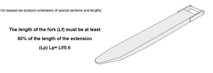 accessories - forks for forklift trucks